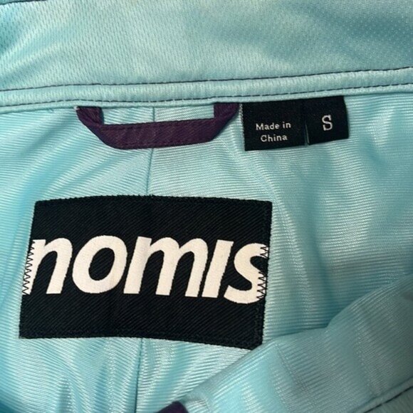 Nomis Purple Snowboard Ski Winter Pants Snap Cargo Pockets Adult Small - Picture 11 of 13